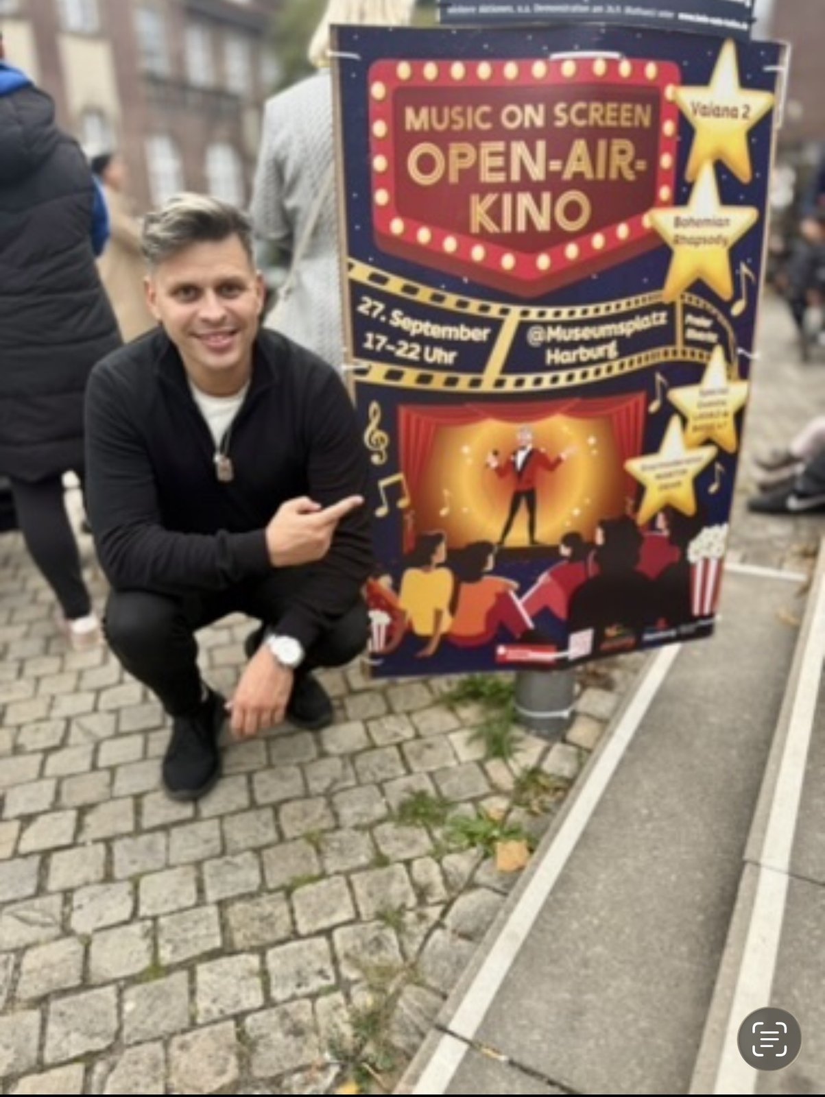 Martin Dehn auf der Bühne
