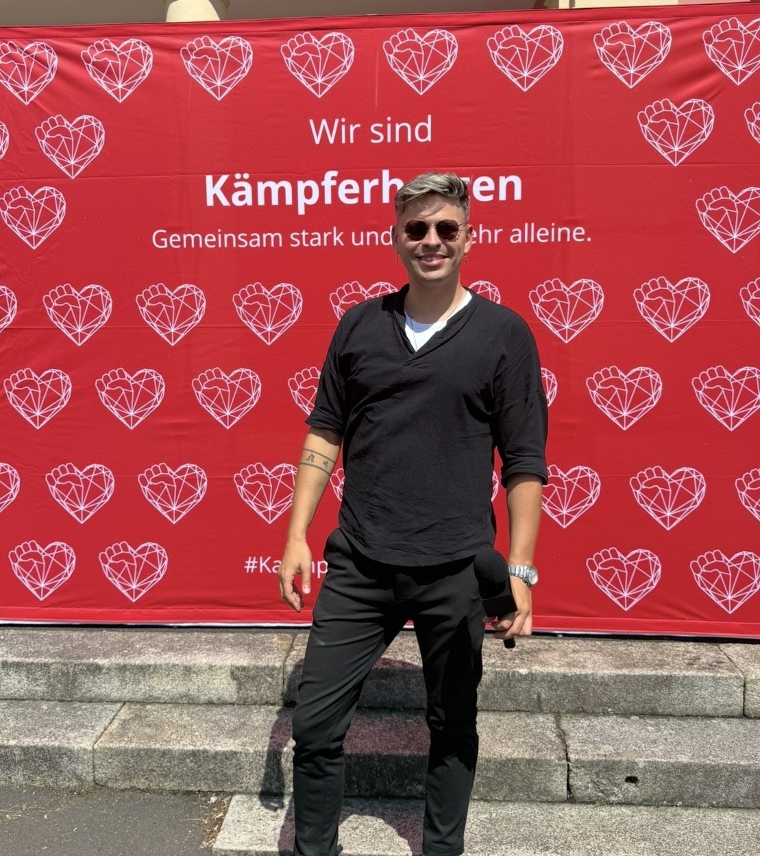 Martin Dehn auf der Bühne